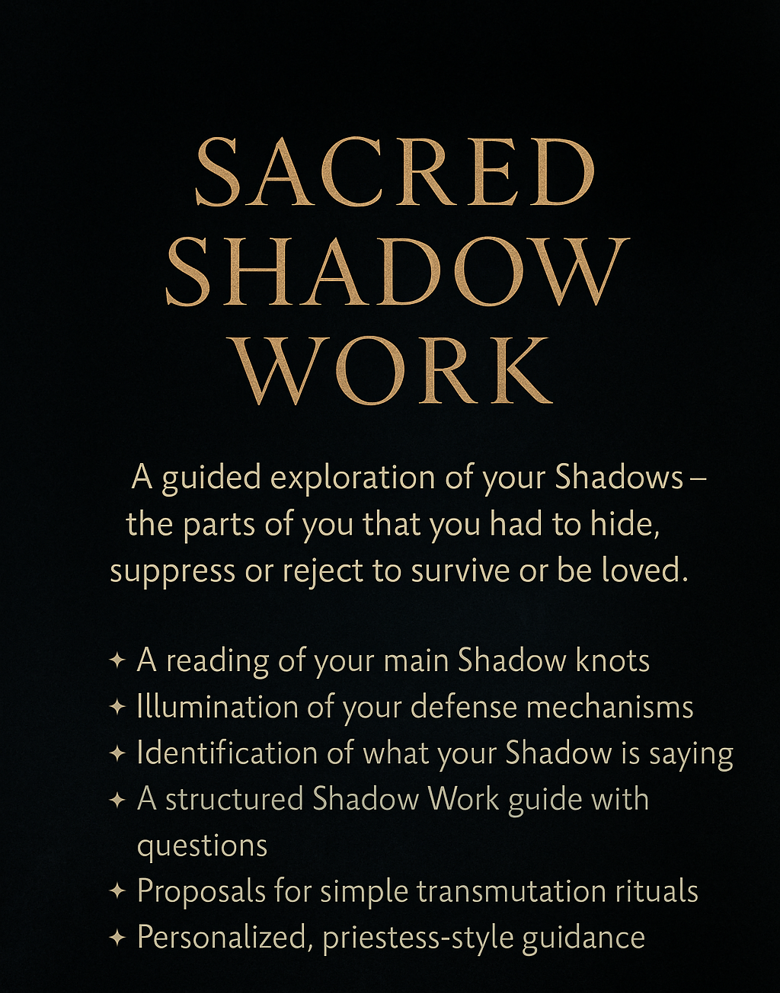 Sacred Shadow Work Reading