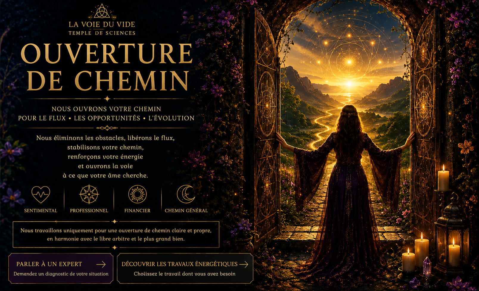Ouverture de Chemin - La Voie du Vide