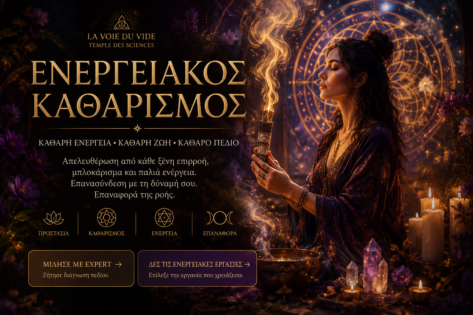 Ενεργειακός Καθαρισμός — La Voie du Vide