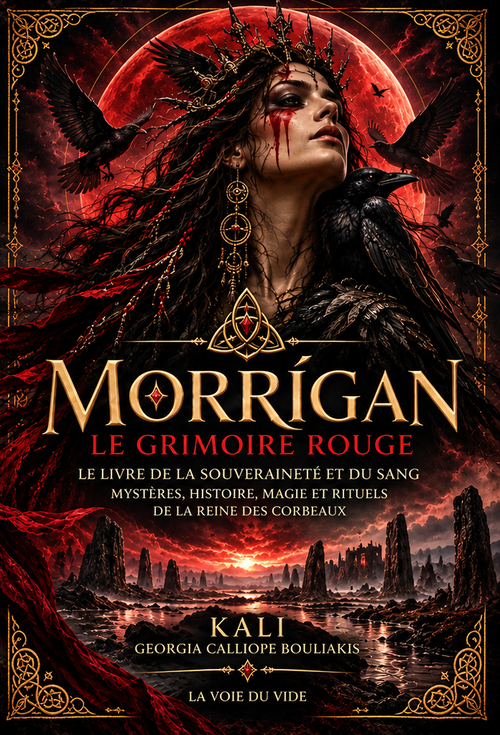 MORRÍGAN — Le Grimoire Rouge, French Edition